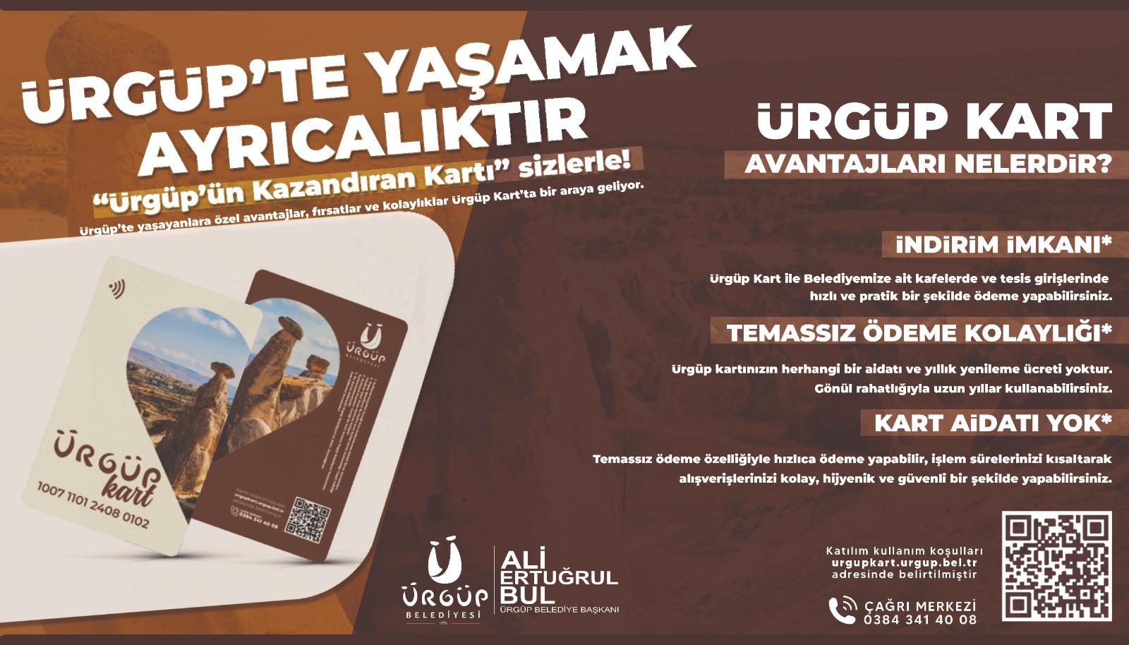 Ürgüp’te Yaşamı Kolaylaştıracak Yeni Dönem: “Ürgüp Kart” Kullanıma Sunuldu